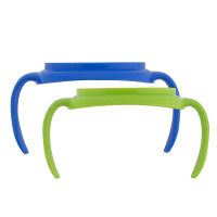 Dr. Brown's Transition Cup Handles, 2-pack, blue/green | TC071-INTL